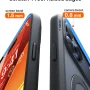 TORRAS - Ostand Q3 Spin - Military-Grade Magnetic Rotatable Case, Adjustable Stand & MagSafe - Apple iPhone 17 Pro Max - Black - Image 2