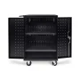 All Steel Mobile Charging Locker for 24 Laptops/Chromebooks in Black - Image 6