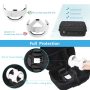 Case For Oculus Quest 2 JSVER Carrying Case for Quest 2 VR Headset, Controllers, Battery and Elite Strap, Storage Case for quest 2, includes Shoulder Strap, Silicone VR Face Mask, Lens Dustproof Cover - Image 3
