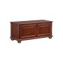 Rockland Cherry Brown Cedar Chest with Storage 40.5 in. - Image 1