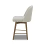 Better Homes & Gardens Springwood Swivel Barstool, Light Honey, Set of 2 - Image 2
