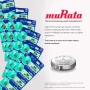 Murata 337 SR416SW Battery 1.55V Silver Oxide Watch Button Cell - Replaces Sony 337 (5 Batteries) - Image 4