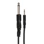 Hosa CMP-303 Interconnect Cable - 3.5mm TS Male to 1/4-inch TS Male - 3 foot - Image 2