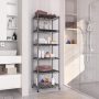 GIOTORENT 6-Tier Storage Shelves Standing Shelving Metal Units, Adjustable - Image 4