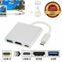 USB-C Type-C to HDMI HDTV Adapter Cable For Samsung S8 S9 S10 Note 10 10+ LG - Image 2