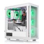 Thermaltake - LCGS View i460T V2 Gaming Desktop Intel Core i7- 14700F, 32GB DDR5 RAM, NVIDIA GeForce RTX 4060 Ti, 1TB NVMe M.2 - White - Image 4