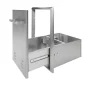 Coyote Outdoor Living - 18" Trash or LP Tank Drawer - Stainless Steel - Image 2