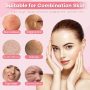 2 Pack Ice Roller for Face, Face Ice Roller for Women Face Neck Body and Eye, Ice Face Roller Tones Skin Eliminates Puffiness Ice for Face Ice Mold (Pink Blue) - Image 4