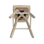 San Remo 30 in. Unfinished Wood Swivel Bar Stool - Image 5