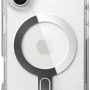 Speck - Presidio Perfect Clear ClickLock Case with MagSafe for Apple iPhone 16 - Clear/Chrome - Image 1