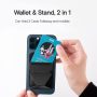 MOFT MagSafe Wallet Stand for iPhone 13/12 Series MagSafe Compatible Phone Stand with 3 Viewing Angles, Night Black - Image 3