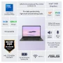 ASUS - CX14 14" FHD Chromebook Plus Laptop with Google AI - Intel Core 3 (2025) - 8GB Memory - 128GB Storage - Hunter Green - Image 2