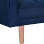 Futon Sofa Bed Convertible Sofa, Futtonsleeper Sofa Bed Futon Couch Bed (Dark Blue) - Image 5