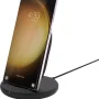 Belkin - BOOST↑CHARGE Wireless Charging Stand with LED Indicator and 20W USB-C Power Supply – Case Compatible - Black - Image 3