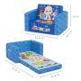 CoComelon Cozee Flip-Out Chair - 2-in-1 Convertible Sofa to Lounger by Delta Children - Image 6