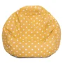 Majestic Home Goods Small Bean Bag Ikat Dot Citrus - Image 1