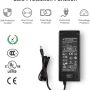 Alxum iPad Charging Station, 108W 10 Port Phone Docking Station & Organizer with Adjustable Dividers, Multi Devices USB Charger Dock for iPhone, Samsung Galaxy, Cell Phone, Apple, Tablet and More - Image 4