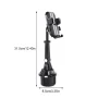Adjustable Car Cup Holder Cellphone Mount Stand Universal Car Water Cup Holder Mobile Cell Phone Bracket Support For Iphone 13 - Image 5