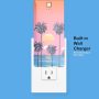 Chargii Classic Portable Charger Power Bank - Wireless Charger Compatible with iPhone & Android, Compact External Battery Power Bank w/ 2 USB Ports and Built-in iPhone and USB-C Cables (Beach Design) - Image 3