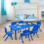 6-pack Kids Plastic Stackable Classroom Chairs - Image 1