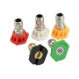 Universal 5-Piece Pressure Washer Nozzle Kit for Gas & Electric Power Pressure Washers - 4000 PSI - Quick-Connect - Image 6