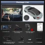 AUOSHI 3 Channel Dash Cam Front and Rear, 4K/2.5K + 1080P Premium Car Camera for Cars with Wi-Fi GPS, Night Vision, 3.16" IPS Touchscreen, 24H Parking Mode, WDR, Type-C, 64GB SD Card Included - Image 3