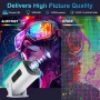 Salange P330 Projector Smart Android 11.0 WiFi BT5.0 Auto keystone correction 1080P Airplay Connection Home Theater for 4K Video - Image 2