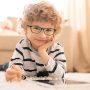 Children Blue Light Blocking Glasses Boys and Girls Age 3-12 2186c1 Blue - Image 4