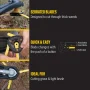 Universal Fit Push-N-Load 3 Blade Replacement Head for Gas and Select Cordless String Grass Trimmer/Lawn Edger - Image 2