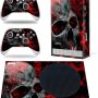 Full Body Vinyl Skin Stickers Cover for Series S Console and Controllers - Blood Skull - Magma - Image 2