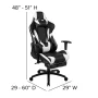 Flash Furniture X30 Gaming Chair Racing Office Ergonomic Computer Chair with Fully Reclining Back and Slide-Out Footrest in Camouflage LeatherSoft (X10) - Image 4