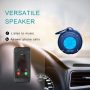 ASIYUN Shower Radios, Waterproof Speaker with Louder HD Sound, Portable Wireless Speaker with Suction Cup & Sturdy Hook, Built in Mic, for Bathroom, Pool, Beach, Outdoor (Blue) - Image 3