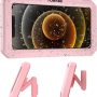 TOBRBE Shower Phone Holder Waterproof 360°Rotation, Any Angle Adjustable,Mirror/Wall/Desktop Mount Phone Holder for Bathtub Tray Shower Bathroom Kitchen(Pink) - Image 2