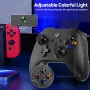 LinYuvo Wireless Controller for Switch/PC/IOS/Android/Tesla Car,with Vibration, Motion, Turbo,Metal Joystick and LED Light - Image 5