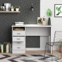 Tvilum Warner 4 Drawer Office Desk with 1 Shelf for Adults, White Finish - Image 5