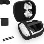 Fromsky Yinke for Oculus/Meta Quest 2/Pico 4 Case, Hard Travel Carrying Case All-in-One Storage, Compatible with Elite Strap VR Headset and More Accessories (Black) - Image 2
