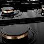 ZLINE - 36 in. Wide 6 Burner Classic Gas Rangetop with and Porcelain Cooktop in Stainless Steel (RT-BR-36) - Stainless Steel - Image 3