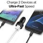 Dual Ports 3.1A USB Car Cigarette Charger Lighter Digital LED Voltmeter 12V/24V - Image 5
