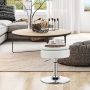 Adjustable 360° Swivel Storage Vanity Stool with Removable Tray - Image 5