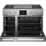 Monogram - 48 in. Wide 6 Burners 8.25 Cu. Ft. Freestanding Double Oven Dual Fuel Convection Smart Range with Self-Clean - Stainless Steel - Image 3
