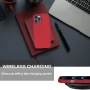Silicone Case for iPhone 12 Pro Max -{Shock-Absorbent- Raised Edge Protection- Compatible with iPhone 12 Pro Max (6.7 inch} Red Color - Image 5