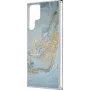 SaharaCase - Marble Series Case for Samsung Galaxy S22 Ultra 5G - Blue Marble - Image 1