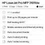 HP - LaserJet Pro MFP 3101fdw Wireless AI-Enabled Black-and-White All-in-One Laser Printer - White - Image 2