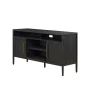 Better Homes & Gardens Oaklee TV Stand for TVs up to 70 in, Charcoal Finish - Image 6