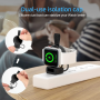 Cargador Inalámbrico USB Portátil Con Carga Rápida Y Ligero Para Iwatch Series - Image 5