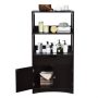 Bathroom Storage Cabinet with Drawer and Open Shelf and 2-Door Cabinet - Image 3
