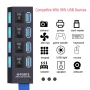 USB Hub 3.0 Hub USB 3 USB 2.0 Multi USB Splitter Power Adapter 4/7 Port Multiple Expander 2.0 with Switch for PC Accessories - Image 3