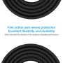 New Bee Guitar cable 10 ft Electronic Instrument Bass Amplifier cable 6.35mm plug Strong Right Angle/L-shape optional compatible effect/bass/electric guitar,Black - Image 4