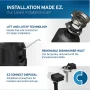 InSinkerator - Power Series 3/4 HP Continuous Feed Garbage Disposer with Power Cord - Black - Image 2