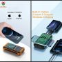 2025 Solar Charger Power Bank Wireless 4 iOS Type-C USB Cables iPhone Android - Image 4